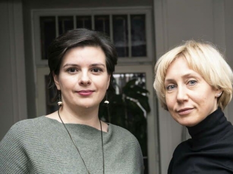 Olga Polevikova ir Lera Surkova. D. Matvejevo nuotr.