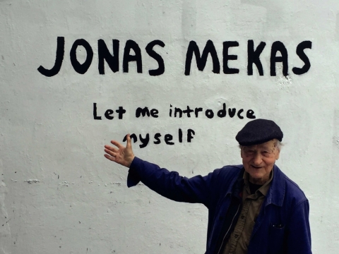 Jono Meko poezijos diena Pompidou nacionalinio meno ir kultūros centre. 2024 m.