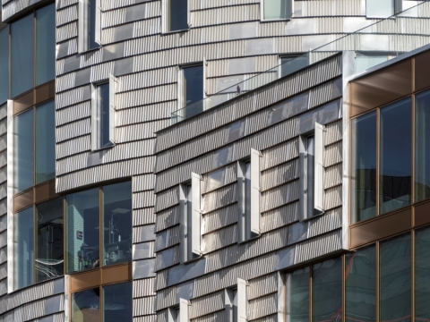 Projektas „TRAE Orhuse“ Danijoje. Arch. Lendager. R. Hjortshoj nuotr.
