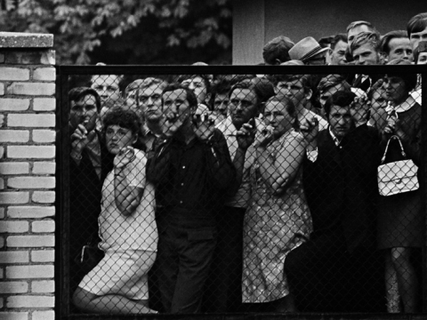 Romualdas Rakauskas. Iš serijos „Kauno šiokiadieniai“, 1970 m. Autoriaus nuosavybė