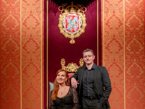 Renata Dubinskaitė ir Rodrigo Calveyra. V. Abramausko nuotr.