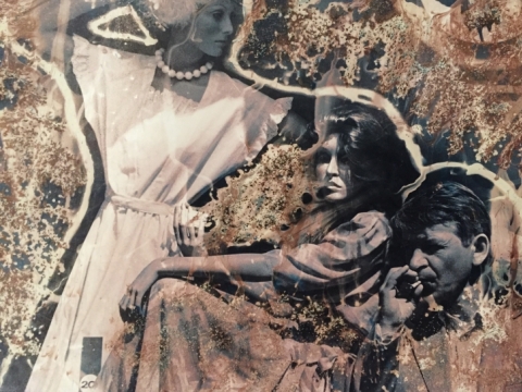 Romas Juškelis, iš ciklo „Žmonės ir manekenai" (1987-1992), nuotr. iš Kauno fotografijos galerijos archyvo