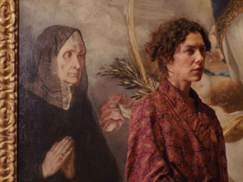 Rosalind Nashashibi ištrauka iš filmo „Džinsinis dangus“