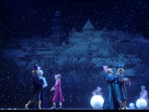 Scena iš spektaklio „Spragtukas“. M. Aleksos nuotr.