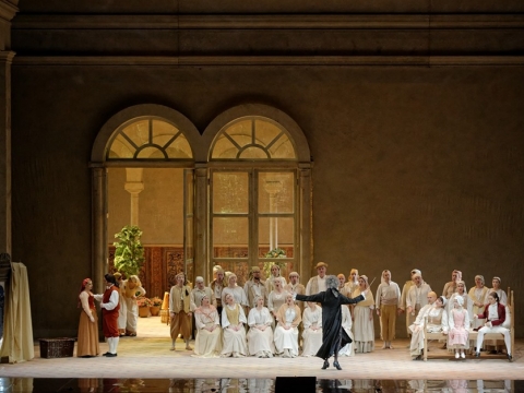 Scena iš operos „Figaro vedybos“. M. Aleksos nuotr.