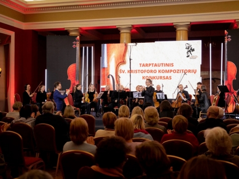 Tarptautinis Šv. Kristoforo kompozitorių konkursas. Organizatori nuotr.