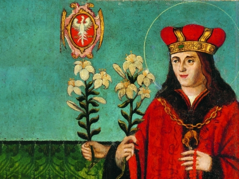 Nežinomas dailininkas, „Šv. Kazimieras Trirankis“, apie 1521 m. Vilniaus arkikatedra. BPM archyvo nuotr.