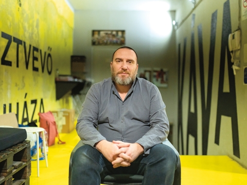 Gáboras Takácsas. Káva Drama nuotr.