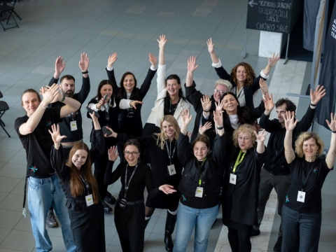 Akimirka iš 2026-ųjų Teatro forumo. L. Žadeikienės nuotr. 
