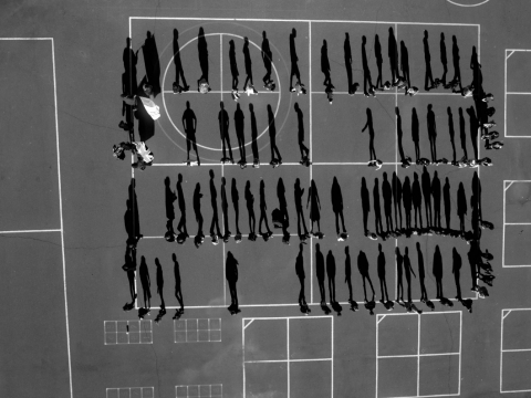 Tomas van Houtryve, School Yard, 2013