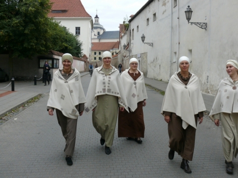 Ansamblis „Trys keturiose“. Ansamblio archyvo nuotr.