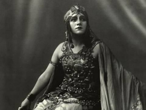 Vincė Jonuškaitė-Zaunienė operoje „Aida“