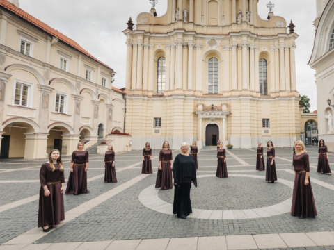 VU merginų choras„Virgo“. M. Bartaševičiaus nuotr.