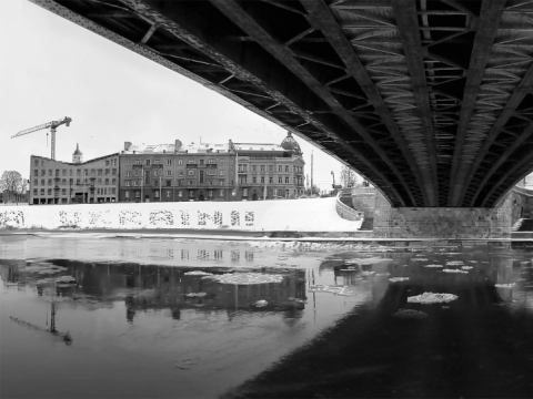 Liudas Parulskis,  „Vilnius. Neris. Kita pusė“