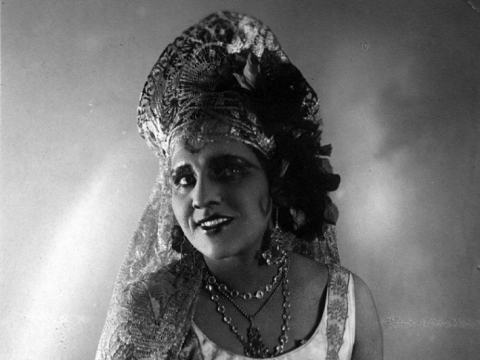 Vincė Jonuškaitė-Zaunienė G. Bizet operoje „Karmen“. Konkurso archyvo nuotr.