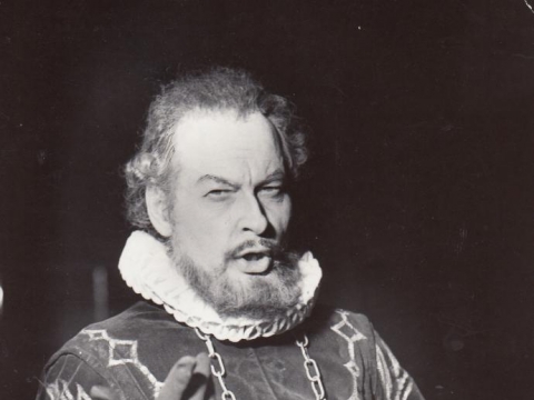 Vincentas Kuprys (Pilypas) operoje „Don Karlas“. Asmeninio archyvo nuotr.