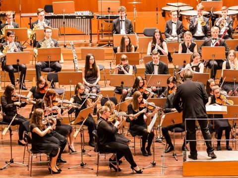 Vokietijos jaunimo simfoninis orkestras, nuotr. šaltinis Mažeikių meno festivalis