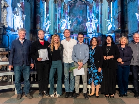 „Vox juventutis 2023“ laureatai ir komisija. T. Tereko nuotr.