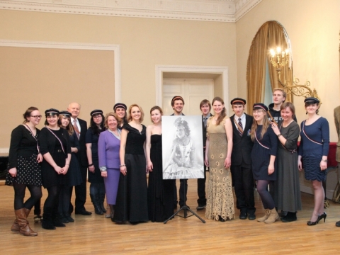 2012 m. dainininkių konkurso laureatės. Organizatorių nuotr.