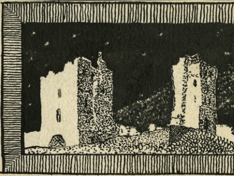 Juozas Zikaras, „Praeitis. Sugriautas miestas.“ XX a. 2 deš.