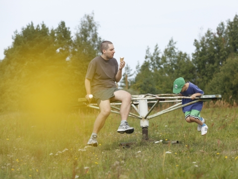 Filmavimų akimirka. Pauliaus Makausko nuotr.