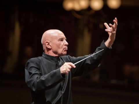 Christoph Eschenbach. Luca Piva nuotr.