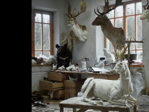 Kadras iš filmo „Animus Animalis (istorija apie žmones, žvėris ir daiktus)“