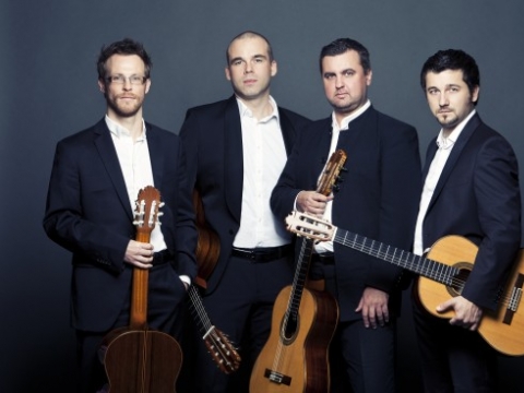 Baltijos gitarų kvartetas. Organizatorių nuotr. 