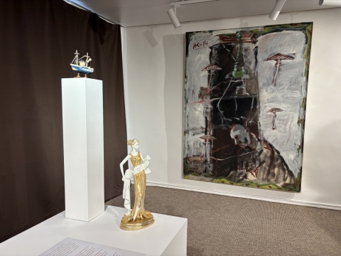Parodos „Markučių kontrastai“ fragmentas. Organizatorių nuotr. 