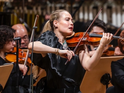 Leila Josefowicz. Ch. Lee nuotr. 
