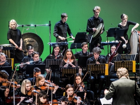 LMTA simfoninis orkestras, nuotr. D. Matvejevo
