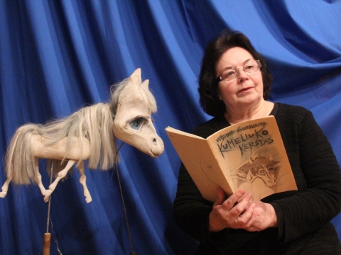 Elena Židonytė-Žekienė. Kauno valstybinio lėlių teatro nuotr.