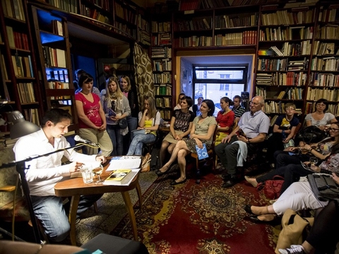 Akimirkos iš Europos literatūros nakties renginių Prahoje. V. Brtnický nuotr.