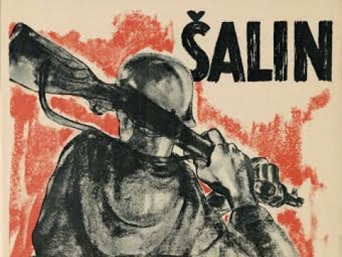 Kurtas Fridrihsonas. Trim generalinėms Ostlando sritims bendras plakatas „Šalin [rankas] nuo Lietuvos [Latvijos, Estijos]!“. 1944. NPDAF, LNB

 