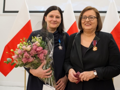 Lolita Jablonskienė ir Raminta Jurėnaitė. Valentyn Odnoviun nuotrauka