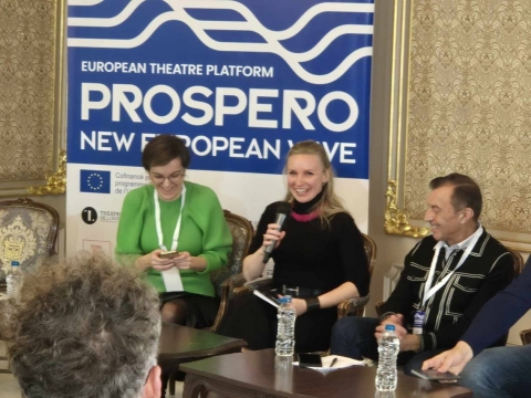 Teatrų platformos „PROSPERO NEW European Wave“ partnerių susitikimas. S. Zdraveski (Ivan Vazov nacionalinio teatro) nuotr.