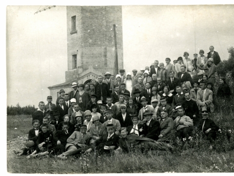 Prie Nidos švyturio. 1936.07.25