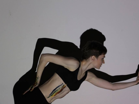 Justina Kiuršinaitė. Nuotr. šaltinis http://www.menucentras.lt/vdu-judesio-studija.