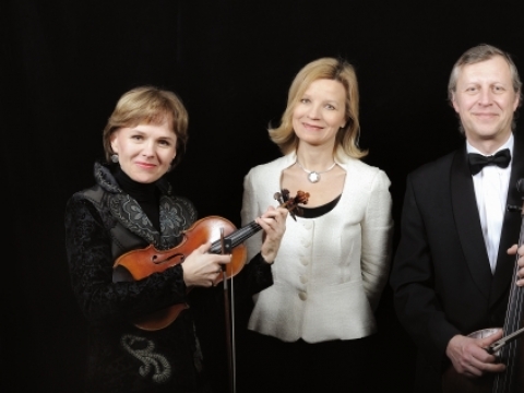  Trio „Kaskados“ – Rusnė Mataitytė, Albina Šikšniūtė, Edmundas Kulikauskas. LNF archyvo nuotr.