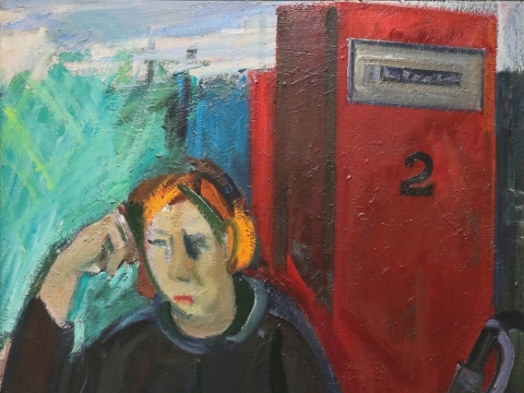 Kostas Dereškevičius, „Adelė – benzino pardavėja“. 1972 m.