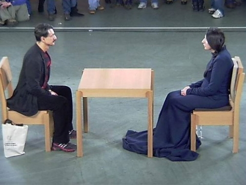 Marina Abramovič. „Menininkė yra čia“. 2010 m.