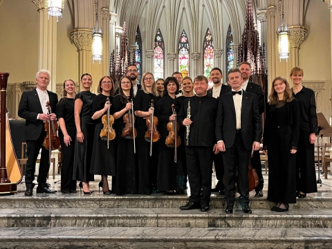 „Musica humana“ gastrolėse. LNF archyvo nuotr.