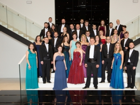 Nacionalinio muzikos forumo (Vroclavas) choras. Nuotrauka iš LNF archyvo