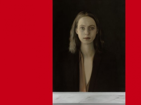 Patricija Jurkšaitytė, iš serijos „Nacionalinė portretų galerija“, 2015–2017, aliejus ant drobės, 77x53cm. V. Ilčiuko nuotr.