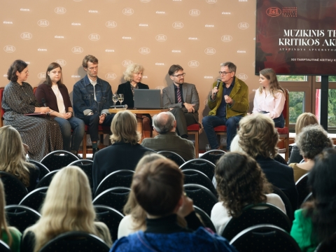 LNOBT Tarptautinė kritikų konferencija. M. Aleksos nuotr.