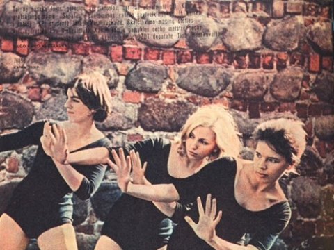 Liudo Ruiko nuotrauka žurnalo „Jaunimo gretos" 1970 m. liepos mėn. numerio ketvirtame viršelyje