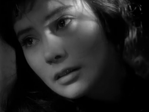 Tatjana Samoilova filme „Skrenda gervės“ 