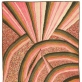 Art Deco taftingo technika pagamintas kilimas priskiriamas Ralphui Pearsonui. Niujorkas, JAV. Apie 1925 m. Rengėjų nuotr.