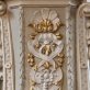 Ornamentinis reljefas, Gražiškių bažnyčios sakykla. XVIII a. II ketvirtis. K. Driskiaus nuotr.