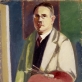 Pranas Domšaitis, Autoportretas. 1930 m. LNDM 